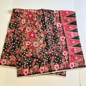 Malaysian Batik Floral Sarong NWT